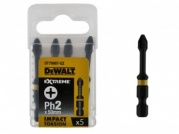 DT7998T Биты ударные Ph2, 50 мм , DeWalt