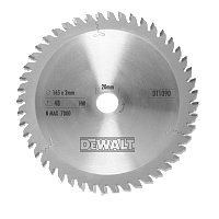Пильный диск 165х20 48 зубьев Dewalt DT1090