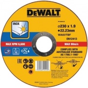DT43909 Диск для УШМ Dewalt по металлу  230 х 22.2 х 1.9мм,