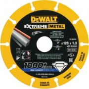 DT40252 Диск для УШМ DeWalt по металлу 125 х 1,3 мм, алмазный