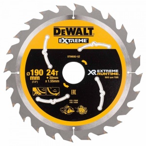 DT99562 Пильный диск Dewalt 190 х 30